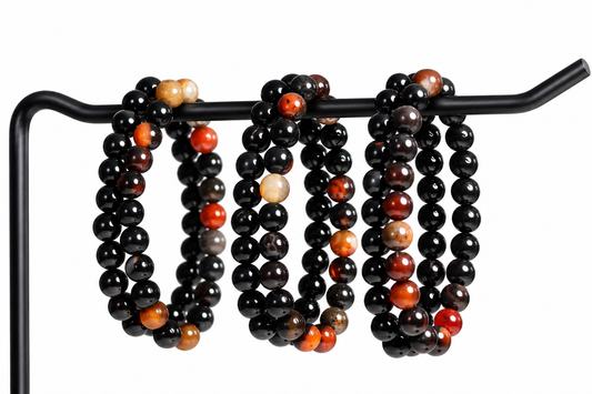 Dark Stack (2 bracelets)